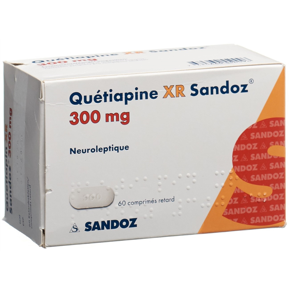 QUETIAPINE XR Sandoz 300 mg, image 2 sur 2