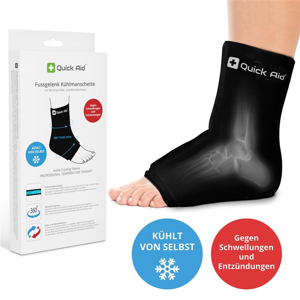 Quick Aid Brassard réfrigérant pour la cheville
