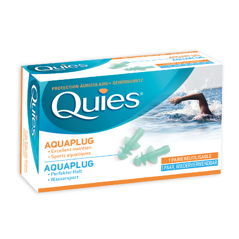 QUIES AQUAPLUG protection aquatique, image principale