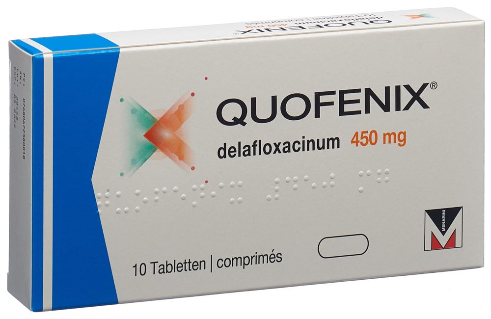 Quofenix cpr 450 mg blist 10 pce, image principale