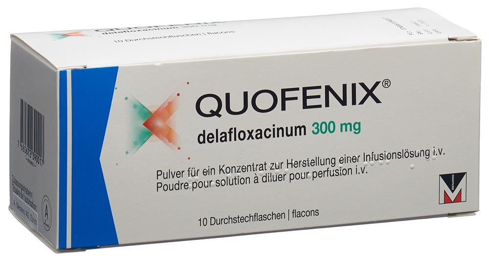 Quofenix Trockensub 300 mg Durchstf 10 Stk