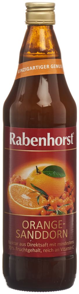 Rabenhorst nectar orange-argousier, image principale