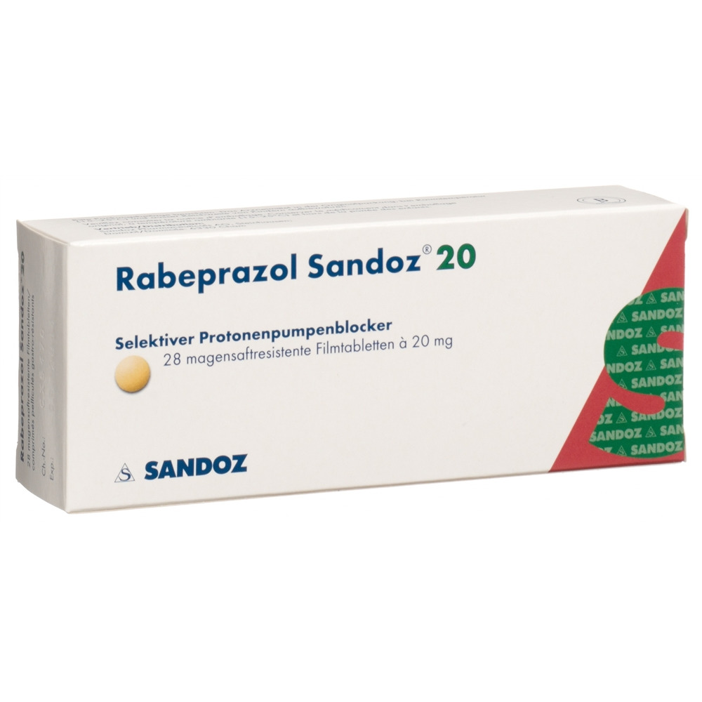 RABEPRAZOLE Sandoz 20 mg, Hauptbild