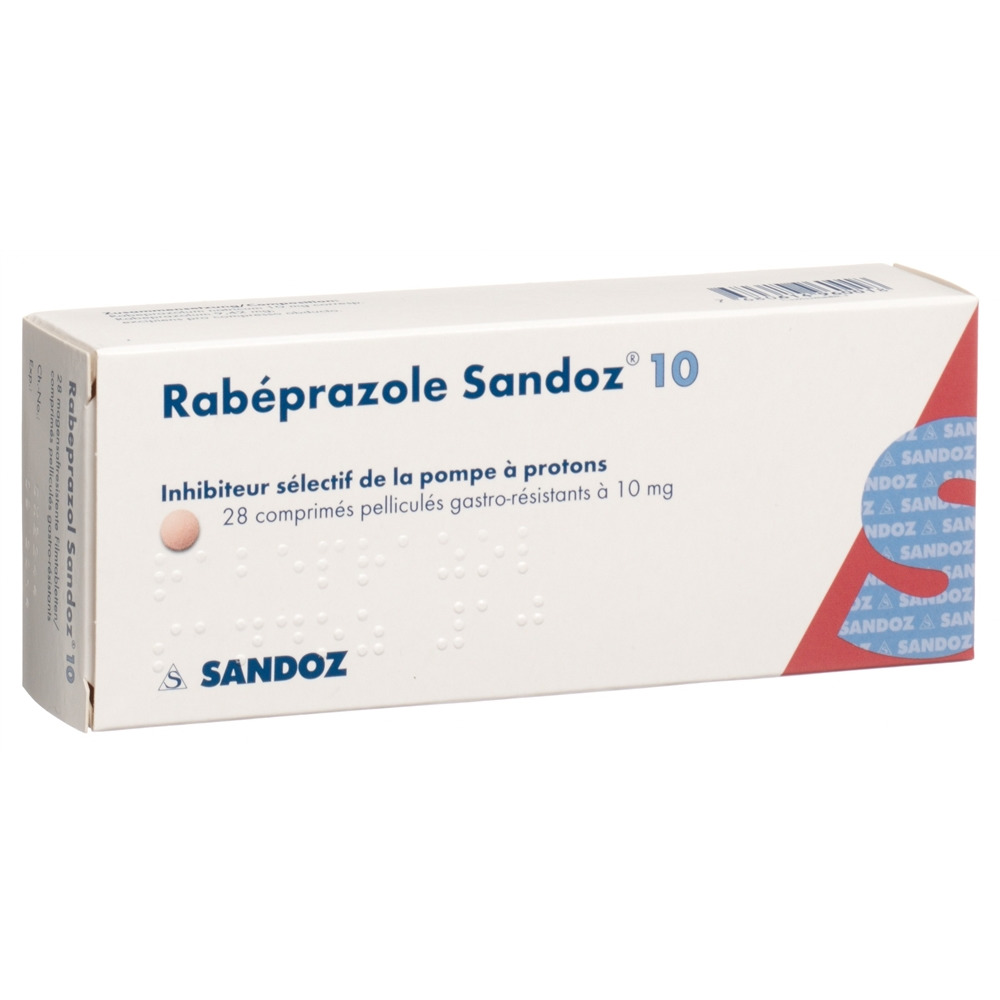 RABEPRAZOLE Sandoz 10 mg, image 2 sur 2