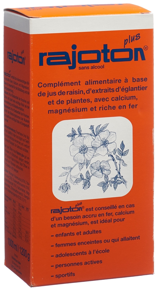 RAJOTON liq fl plast 1000 ml, image 2 sur 3