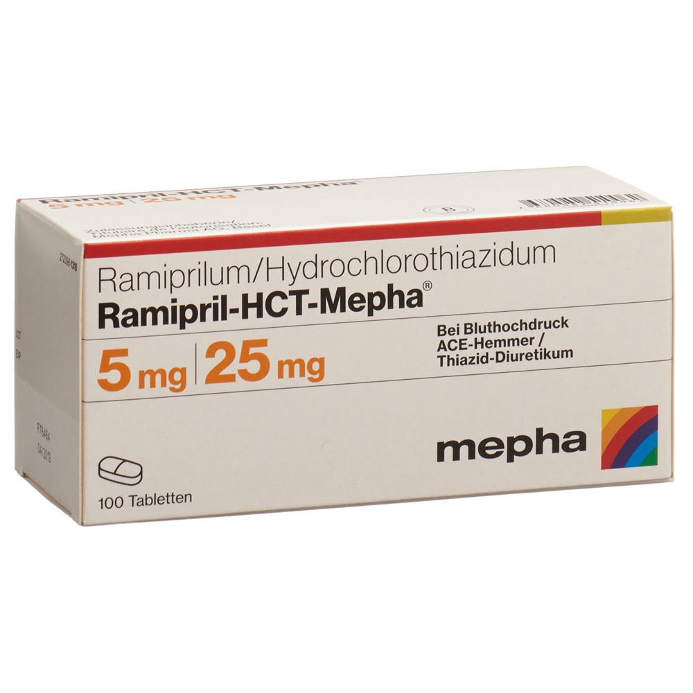 RAMIPRIL HCT Mepha, image principale