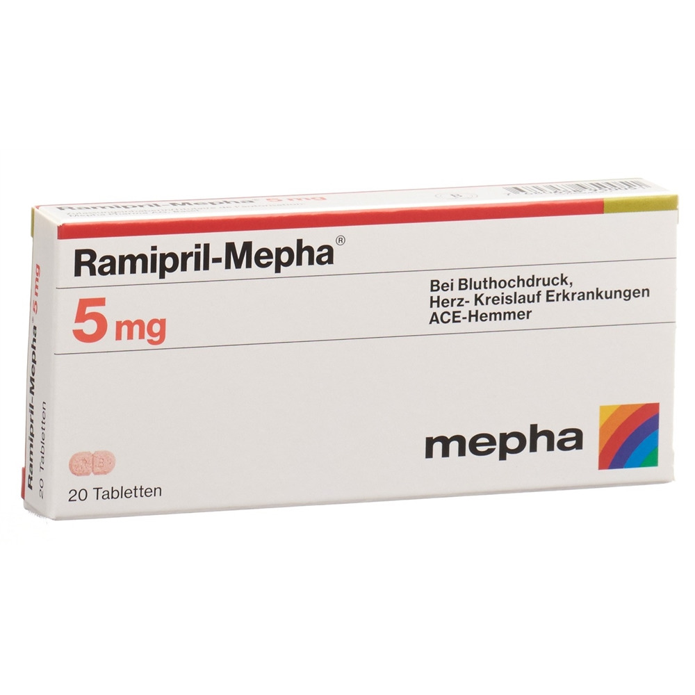 RAMIPRIL Mepha 5 mg, Hauptbild