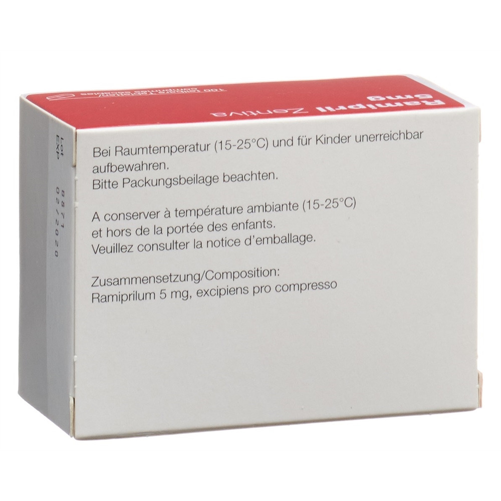 Ramipril Zentiva Zentiva 5 mg, image 2 sur 2