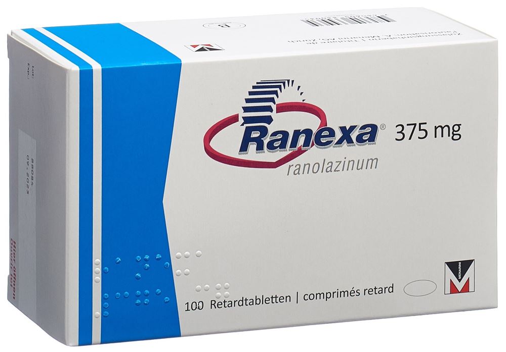 RANEXA Ret Tabl 375 mg Blist 100 Stk, Hauptbild