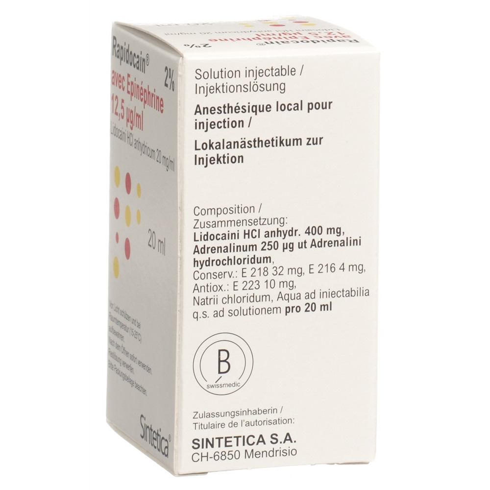 RAPIDOCAIN 20 mg/ml, Bild 2 von 2