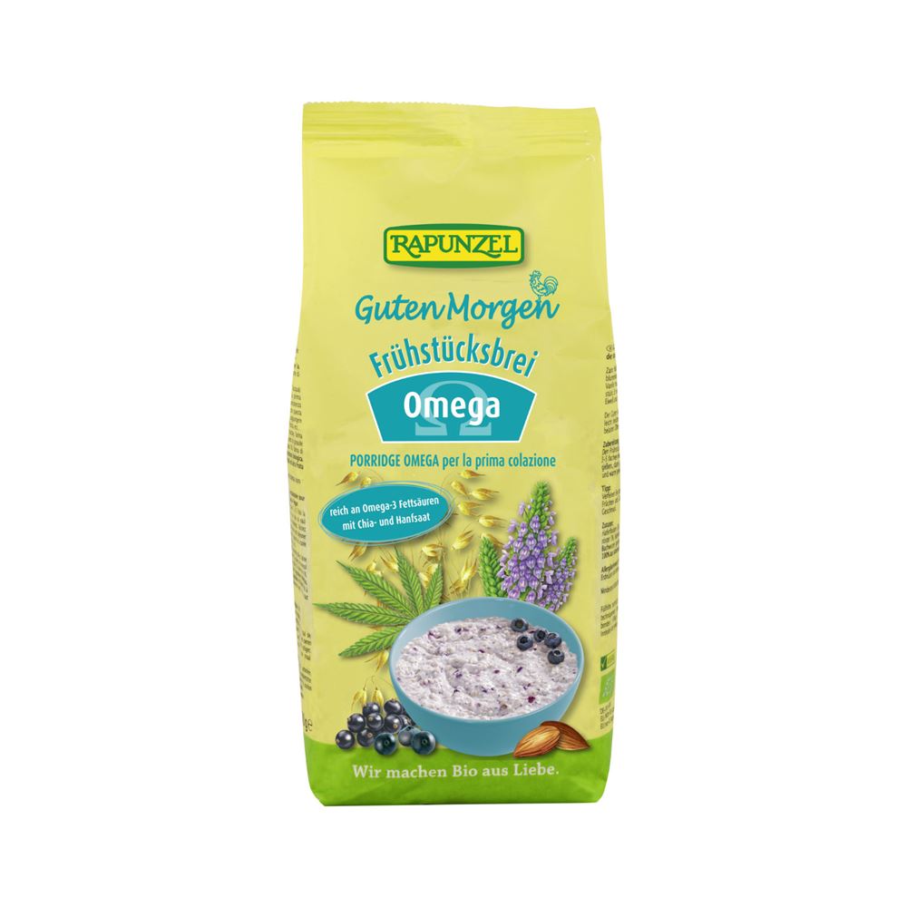RAPUNZEL bouillie pour petit déjeuner Omega