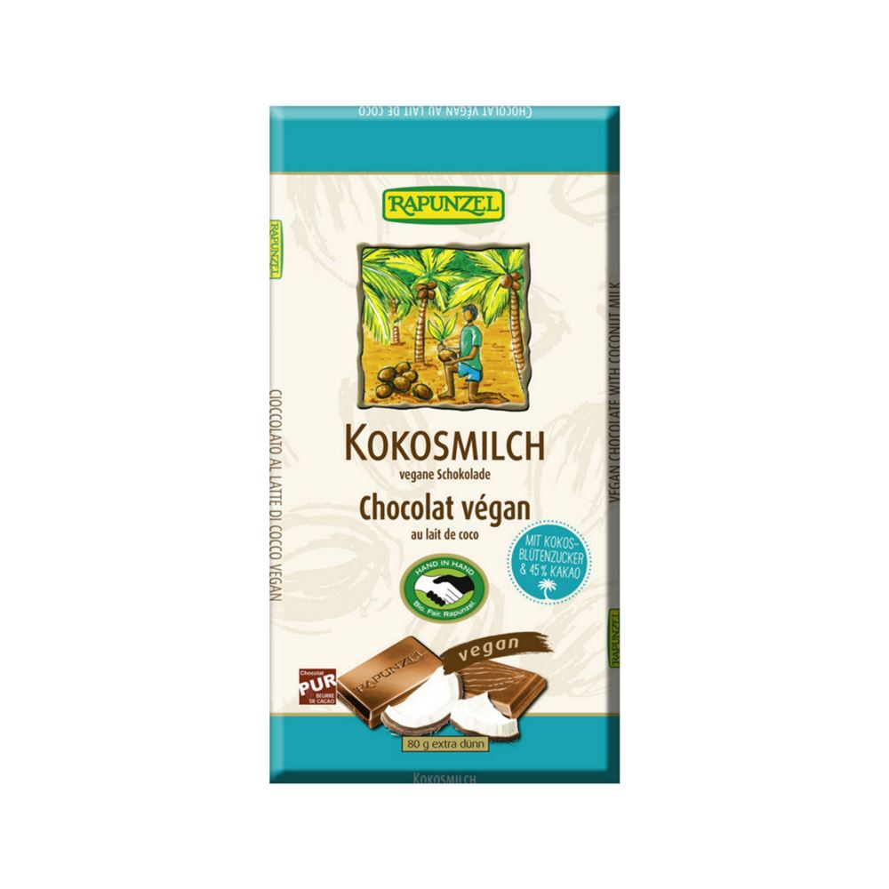 RAPUNZEL chocolat à la noix de coco