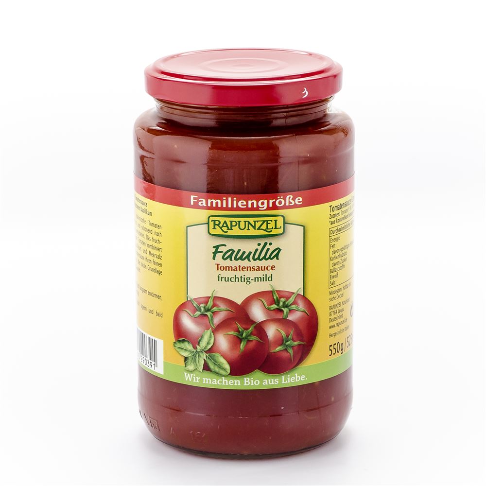 RAPUNZEL sauce tomate Familia