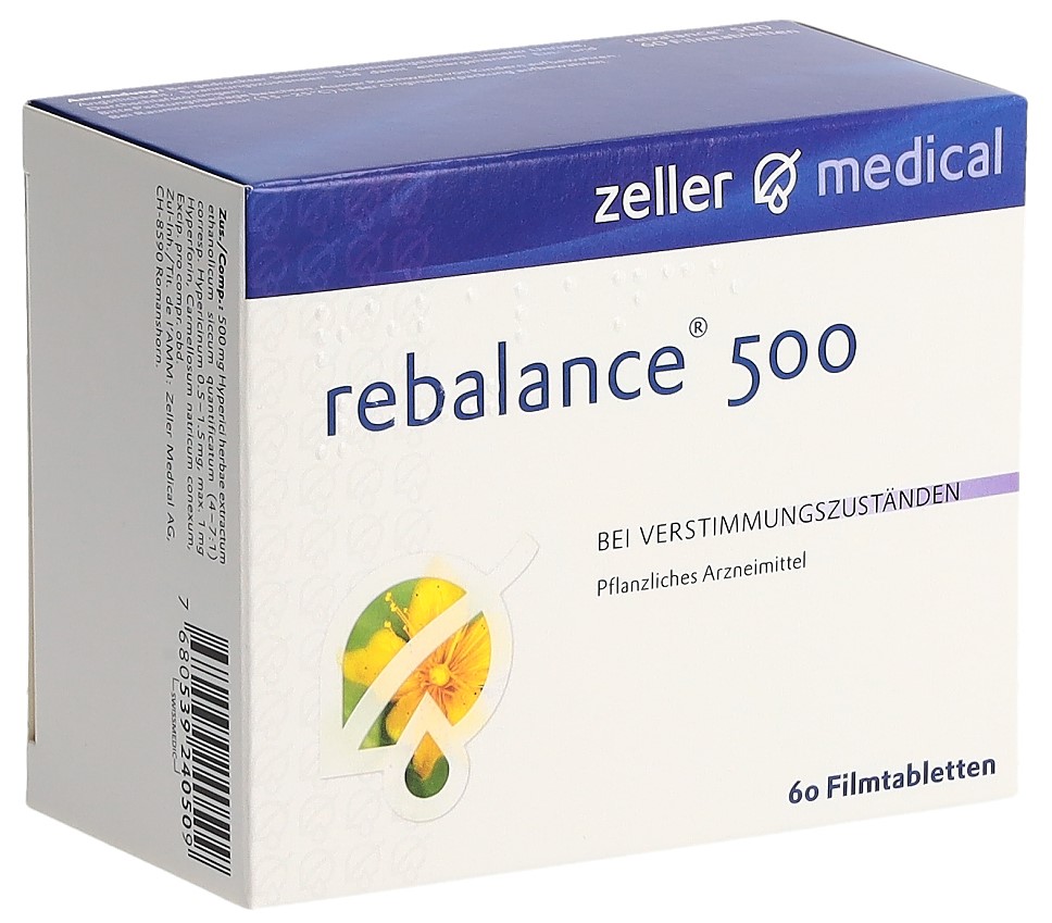 REBALANCE cpr pell 500 mg blist 60 pce