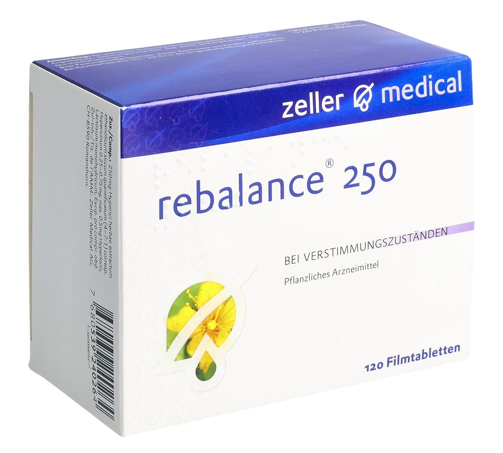 REBALANCE Filmtabl 250 mg Blist 120 Stk, Hauptbild