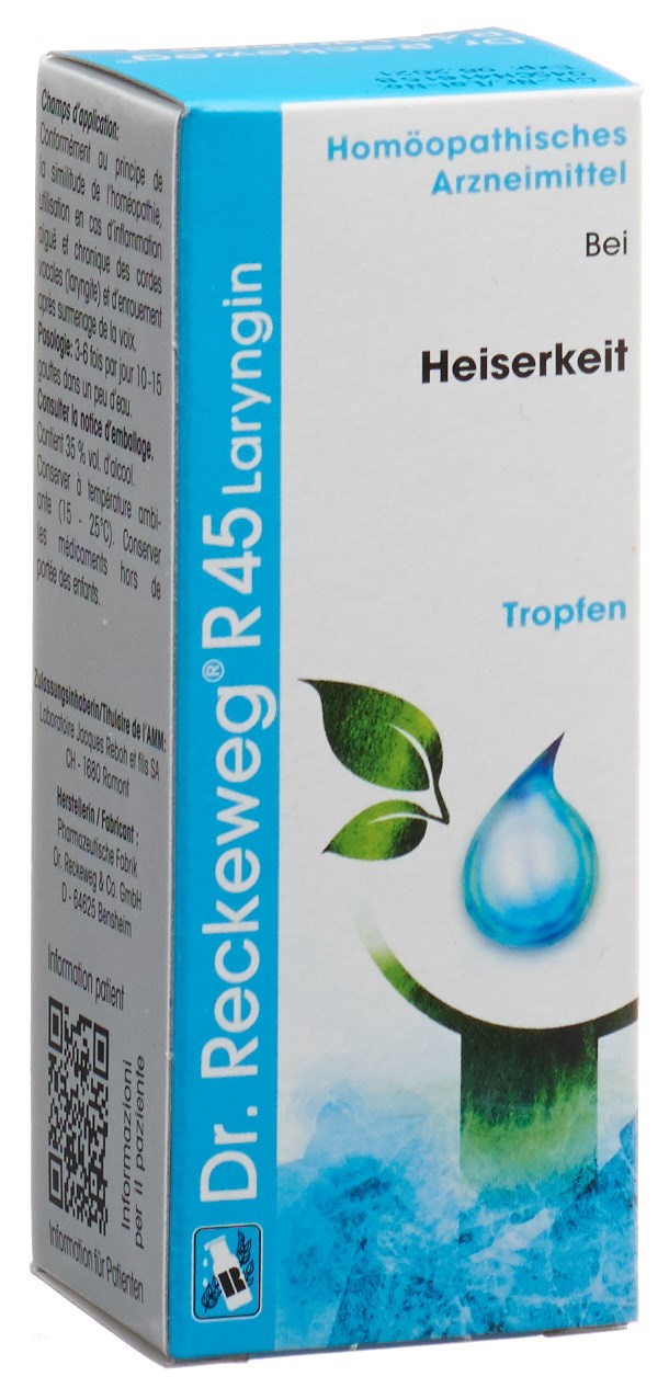 RECKEWEG R45 Laryngin, image principale