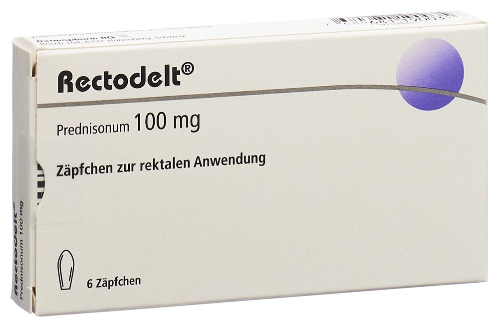 Rectodelt supp blist 6 pce, image principale