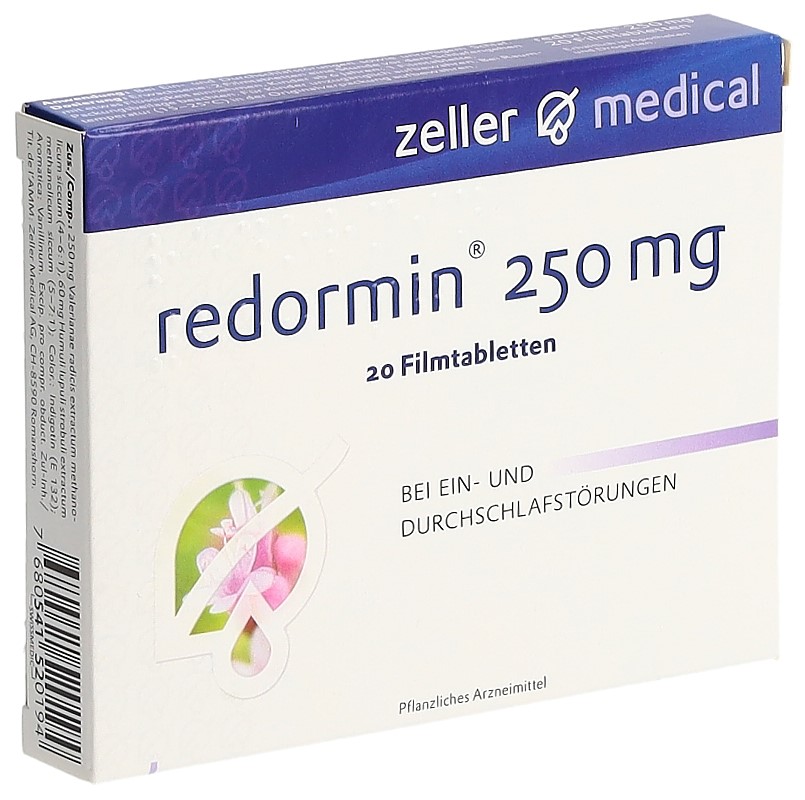 REDORMIN cpr pell 250 mg blist 20 pce, image principale