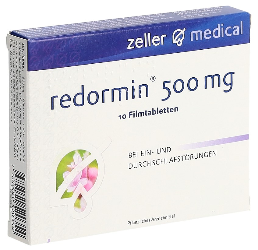 REDORMIN cpr pell 500 mg blist 10 pce, image principale