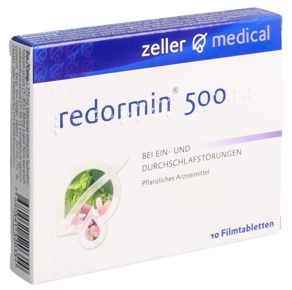REDORMIN cpr pell 500 mg blist 10 pce, image principale