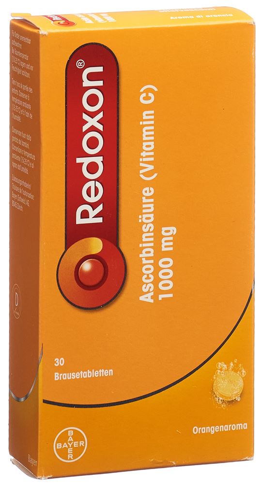 REDOXON Brausetabl 1 g orange Ds 30 Stk