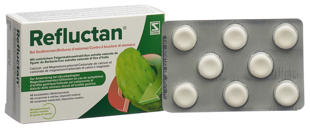 REFLUCTAN Kautabl Minze Blist 48 Stk, Bild 2 von 5