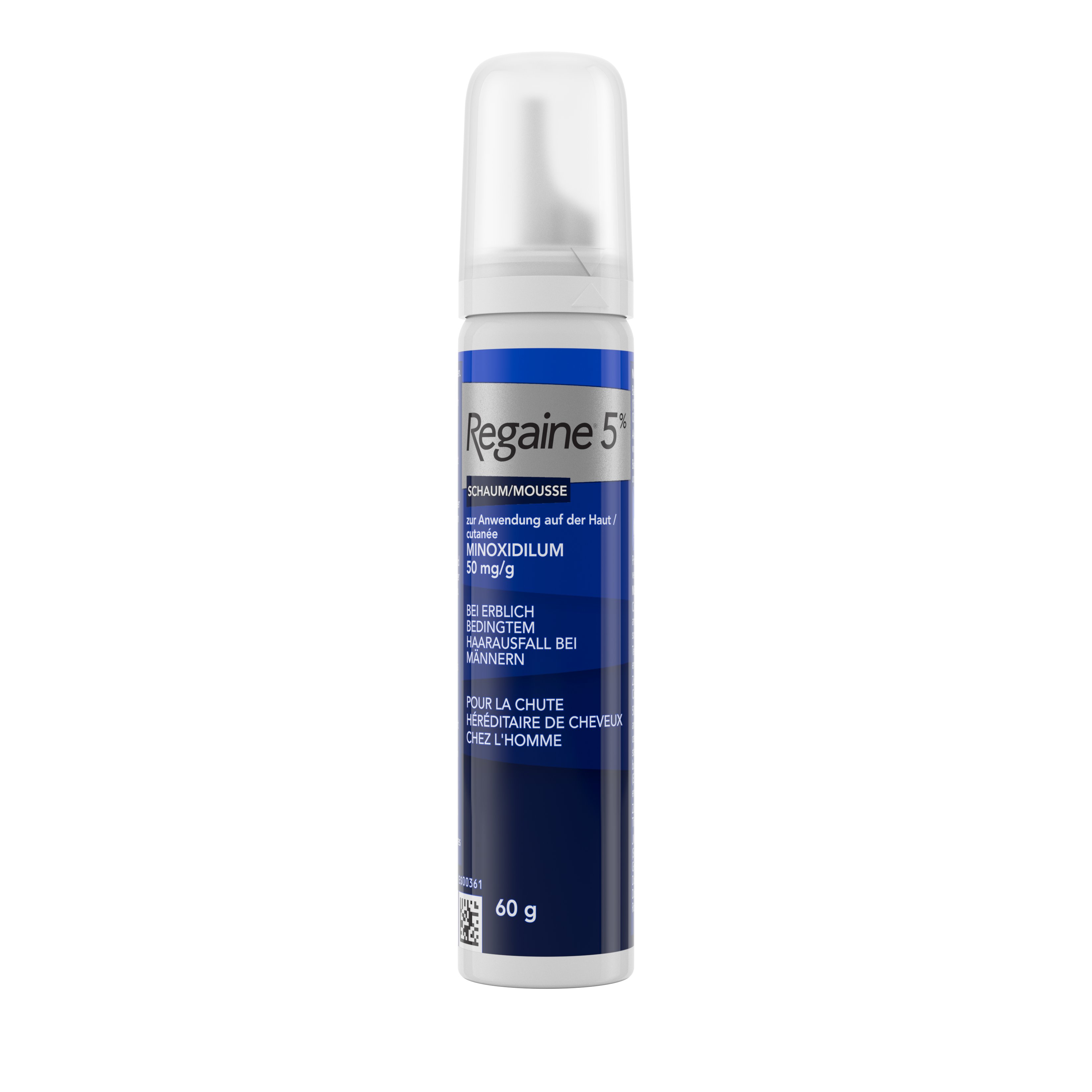 REGAINE mousse 5 % fl 60 ml, image 2 sur 5