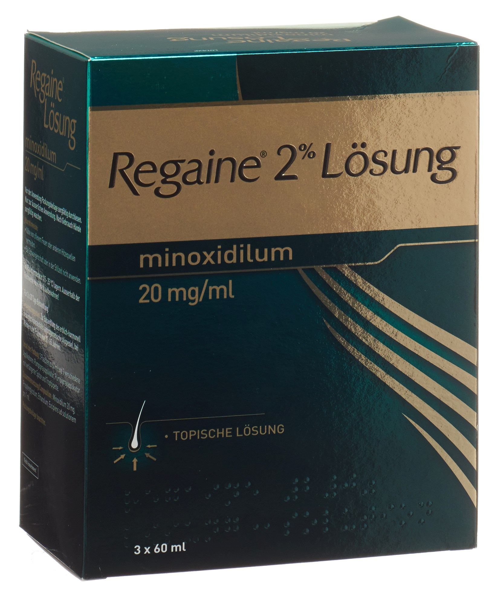 REGAINE solution topique 2 %