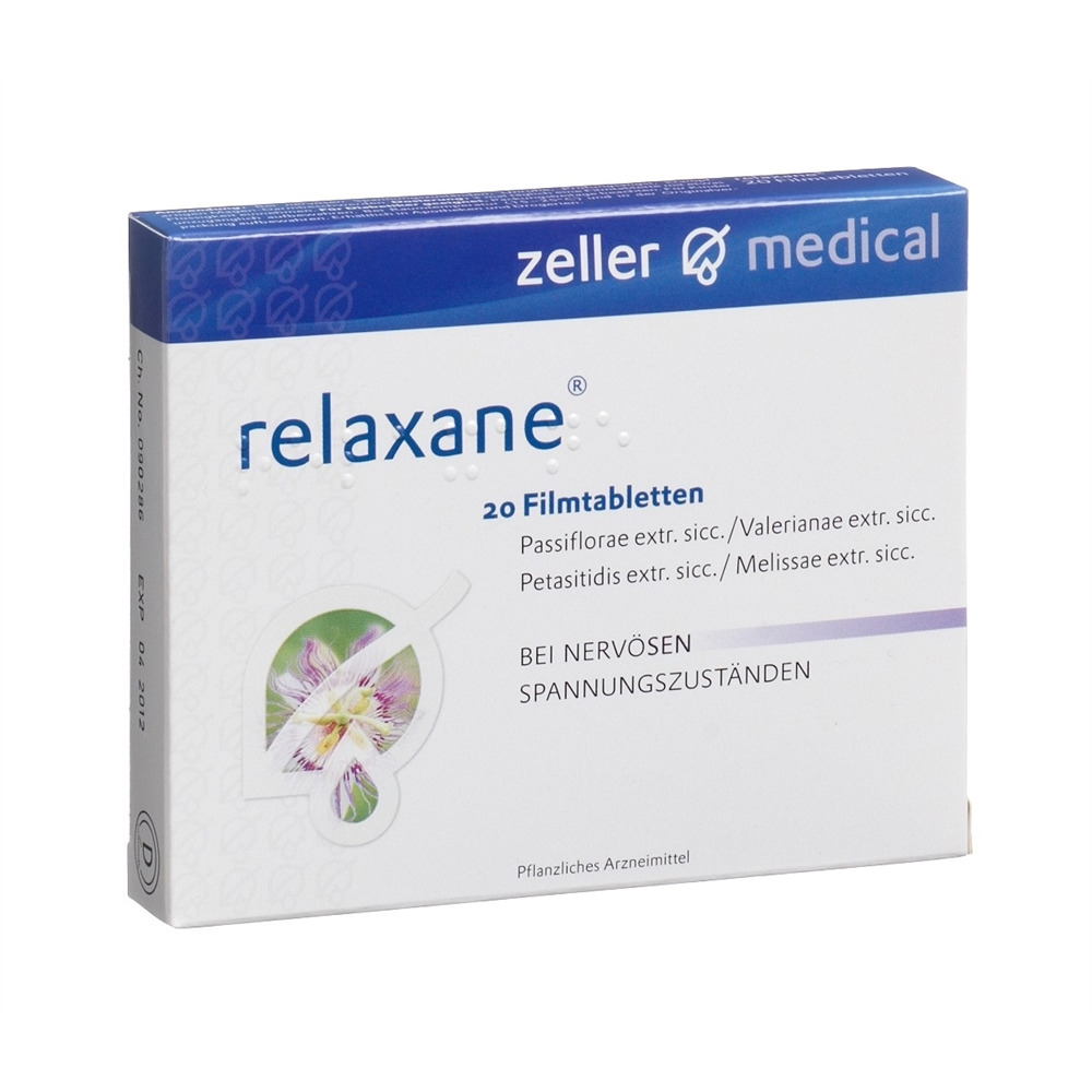 RELAXANE cpr pell blist 20 pce