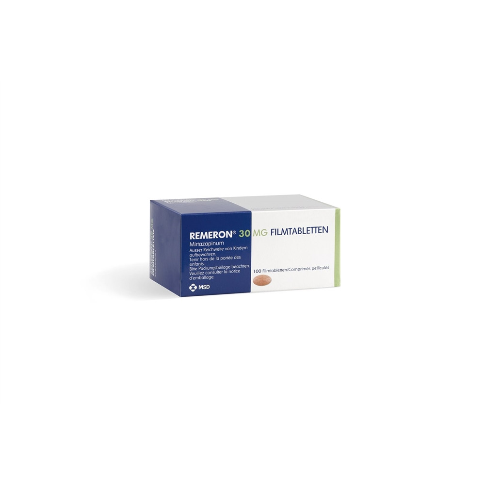 REMERON Filmtabl 30 mg Blist 100 Stk, Hauptbild