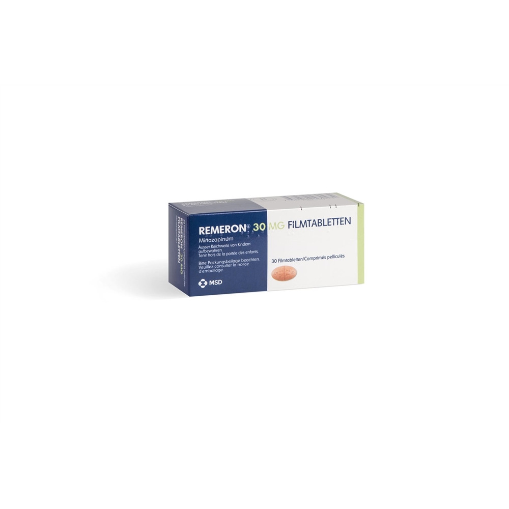 REMERON Filmtabl 30 mg Blist 30 Stk, Hauptbild