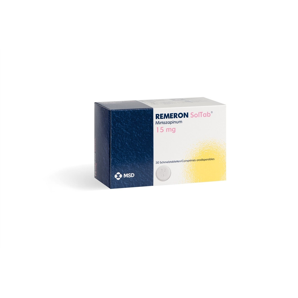 REMERON SolTab 15 mg, Hauptbild