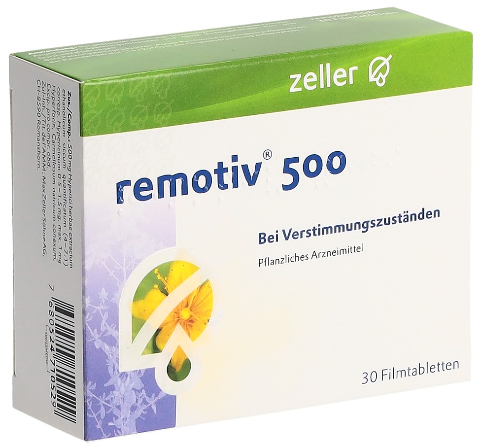 REMOTIV cpr pell 500 mg blist 30 pce