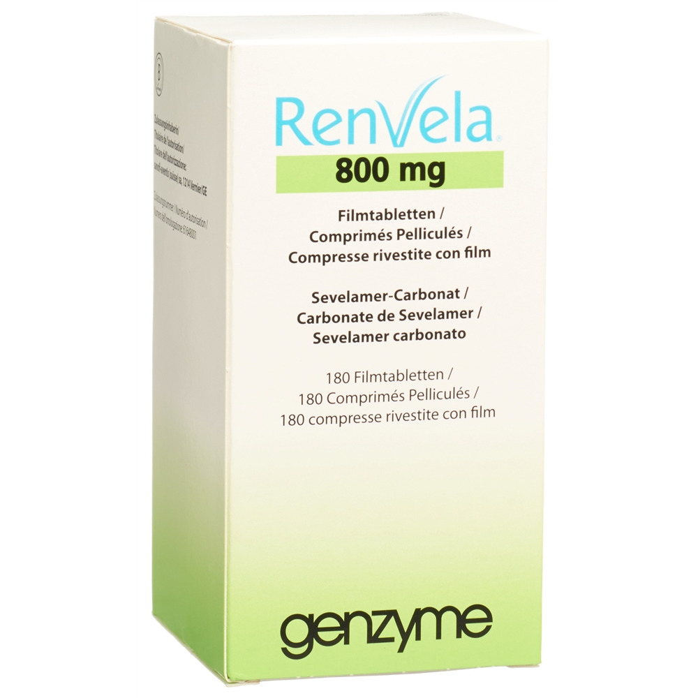 RENVELA Filmtabl 800 mg Ds 180 Stk, Bild 2 von 2