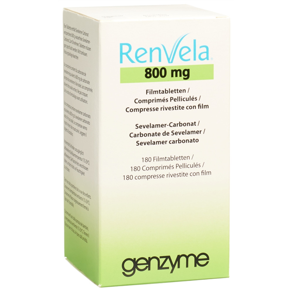 RENVELA Filmtabl 800 mg Ds 180 Stk, Hauptbild