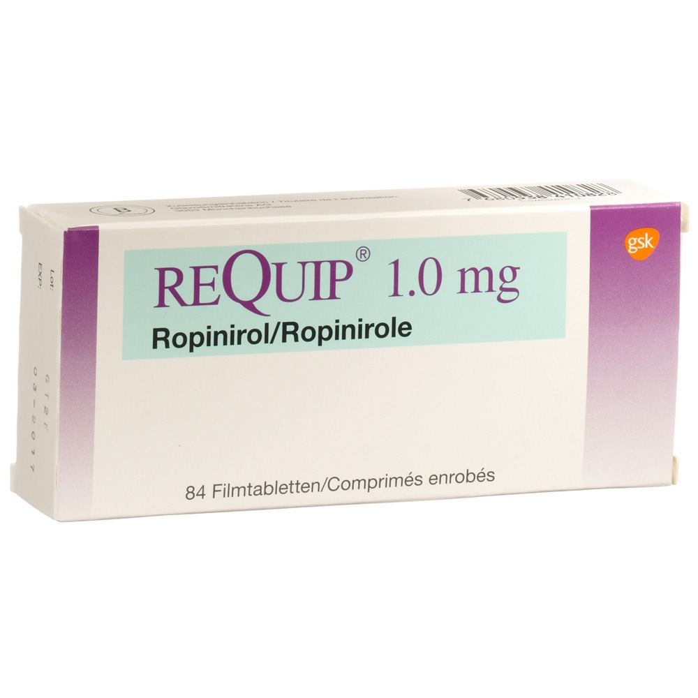 REQUIP Filmtabl 1 mg Blist 84 Stk, Hauptbild