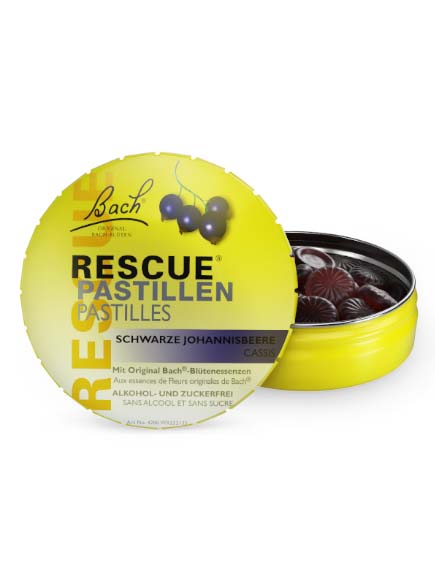 RESCUE Pastillen Blackcurrant 50 g, Hauptbild