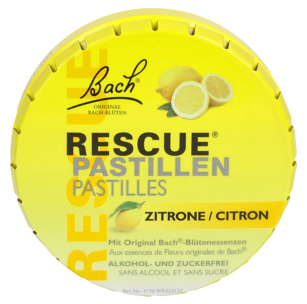 RESCUE Pastillen Zitrone Ds 50 g