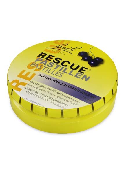 RESCUE pastilles blackcurrant 50 g, image 2 sur 2