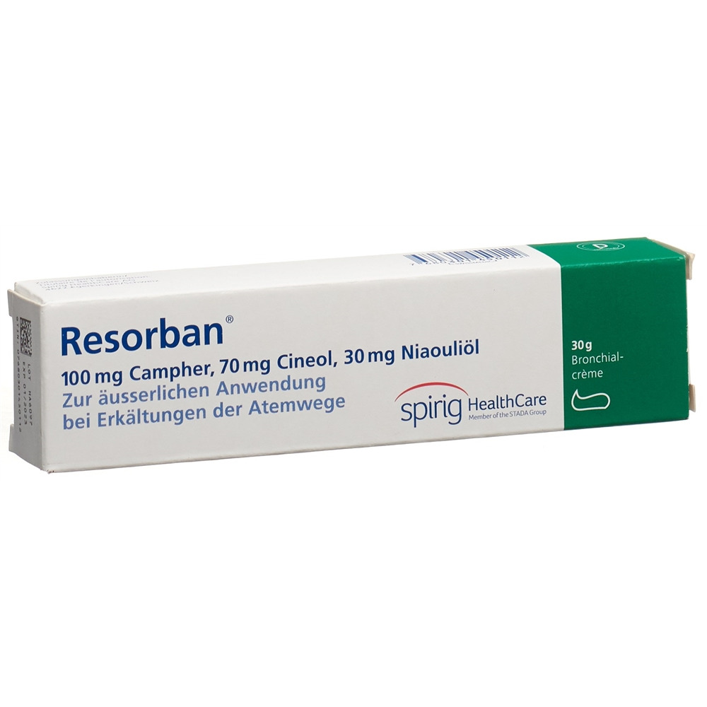 Resorban crème tb 30 g