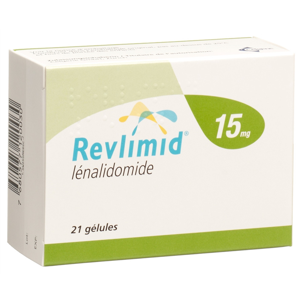 REVLIMID caps 15 mg blist 21 pce, image 2 sur 2