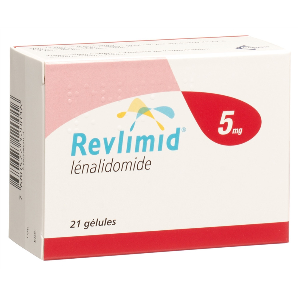 REVLIMID caps 5 mg blist 21 pce, image 2 sur 2