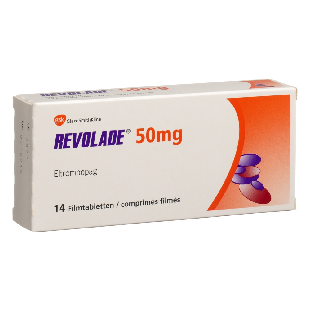 REVOLADE Filmtabl 50 mg Blist 14 Stk, Hauptbild