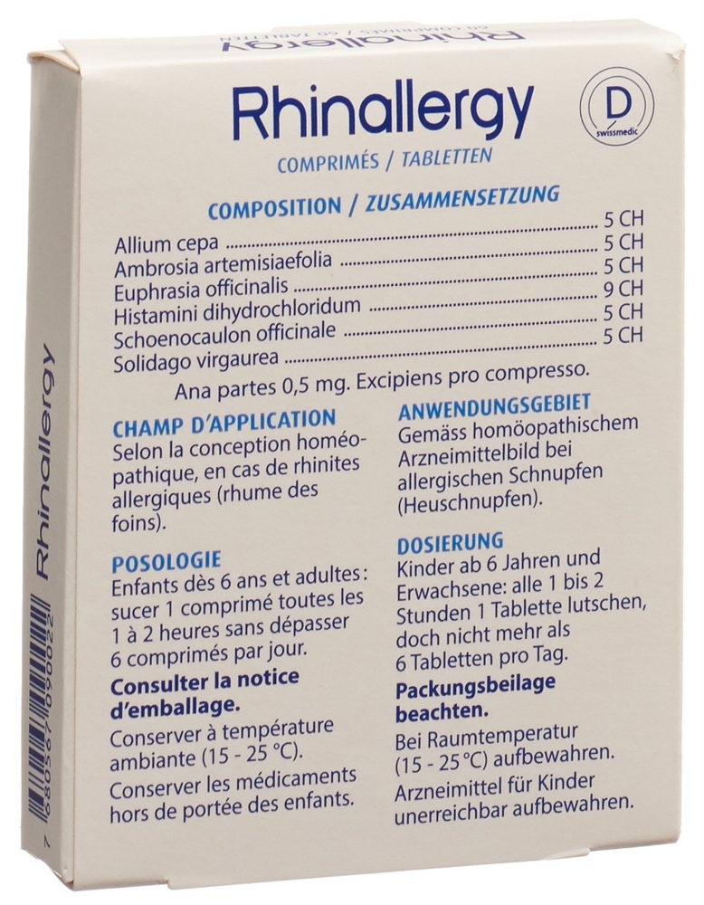 RHINALLERGY Tabl Blist 60 Stk, Bild 4 von 4