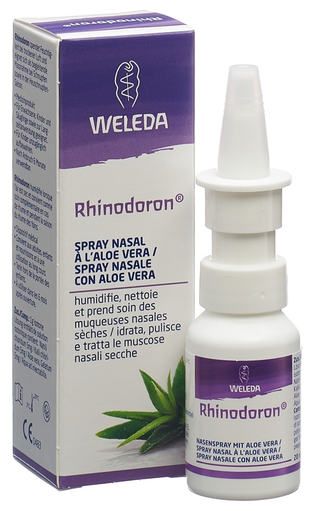 RHINODORON spray nasal à l'aloe vera spr nasal 20 ml, image 3 sur 5