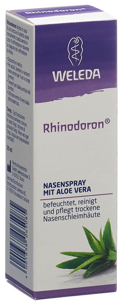 RHINODORON spray nasal à l'aloe vera spr nasal 20 ml, image principale