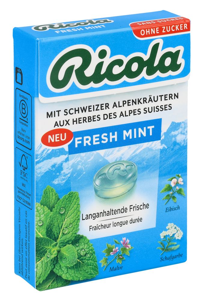 Ricola bonbons aux herbes