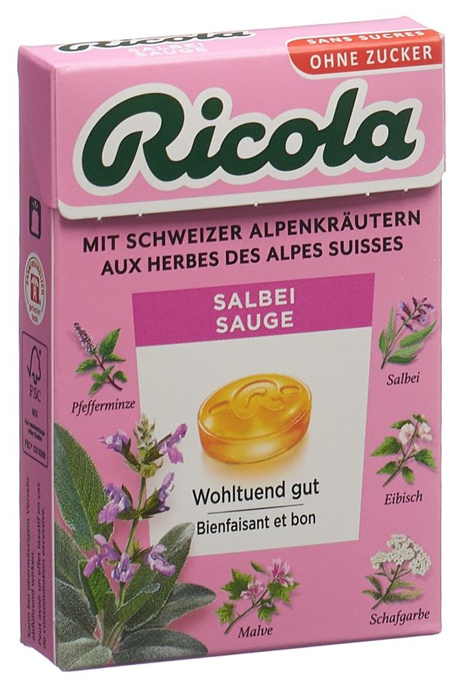 Ricola bonbons aux herbes