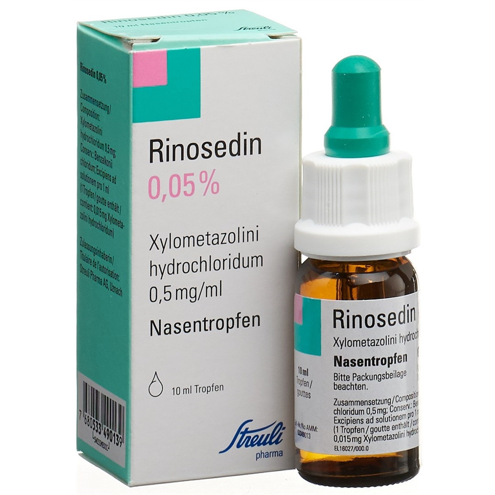 RINOSEDIN gtt nas 0.05 % fl 10 ml