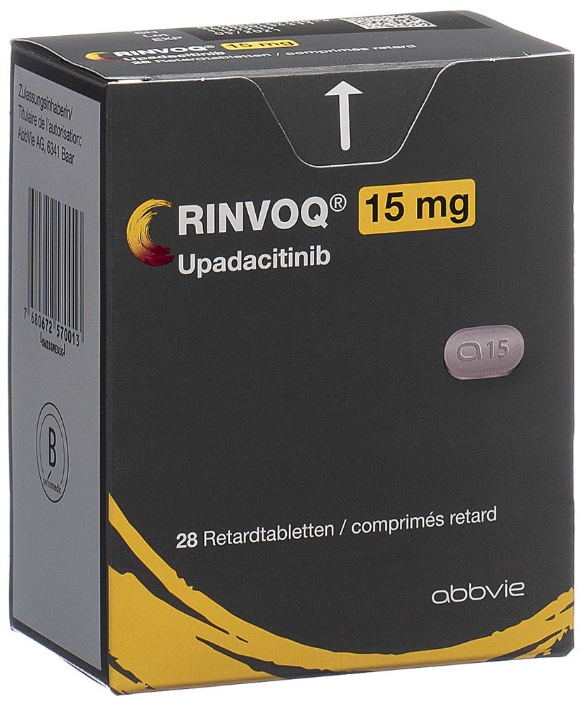 RINVOQ cpr ret 15 mg blist 28 pce